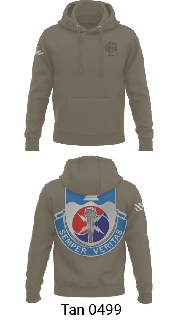 Hoodie, 312TH MI BN, CHARLIE DETACHMENT, Army, Teamtime, Team time, sublimation, custom sports apparel, team uniforms, spirit wear, spiritwear, sports uniforms, custom shirts, team store, custom team store, fundraiser sports, apparel fundraiser
