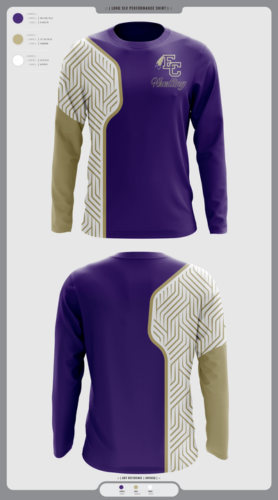 East Coweta High School Wrestling 50868332 Long Sleeve Performance Shirt - 5