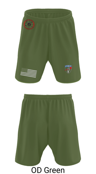Athletic Shorts With Pockets, FiST, Army, Teamtime, Team time, sublimation, custom sports apparel, team uniforms, spirit wear, spiritwear, sports uniforms, custom shirts, team store, custom team store, fundraiser sports, apparel fundraiser