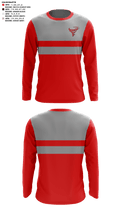 Bradford High School Golf 39456737 Long Sleeve Performance Shirt - 41