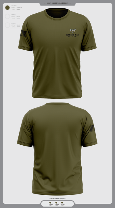 Air-Mail 6731471 Short Sleeve Performance Shirt - 1