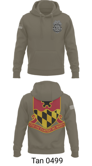 Hoodie, 2nd MTB/70th RTI, Army, Teamtime, Team time, sublimation, custom sports apparel, team uniforms, spirit wear, spiritwear, sports uniforms, custom shirts, team store, custom team store, fundraiser sports, apparel fundraiser
