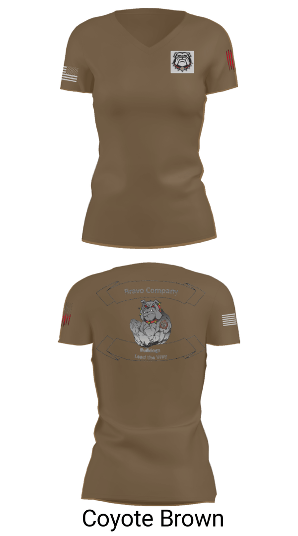 Women's Short Sleeve Vneck Shirt, 16TH ordnance Bravo Company, , Teamtime, Team time, sublimation, custom sports apparel, team uniforms, spirit wear, spiritwear, sports uniforms, custom shirts, team store, custom team store, fundraiser sports, apparel fundraiser