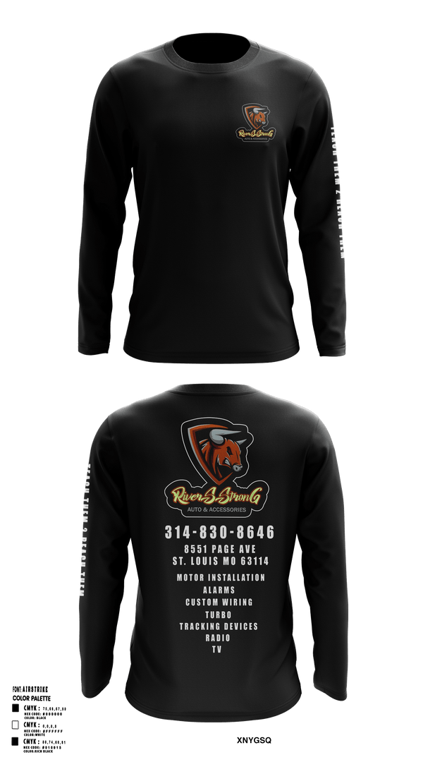 Long Sleeve Performance Shirt, RiverSStronG Auto & Accessories, , Teamtime, Team time, sublimation, custom sports apparel, team uniforms, spirit wear, spiritwear, sports uniforms, custom shirts, team store, custom team store, fundraiser sports, apparel fundraiser
