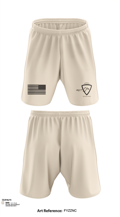 1055th Trans 1st Plt 68355484 Athletic Shorts With Pockets - 123
