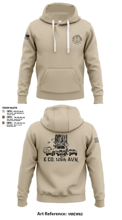 B Co. 1-126AVN 81837658 Hoodie - 107