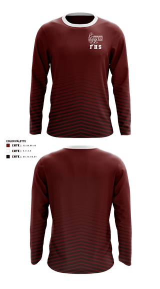 Long Sleeve Performance Shirt, Harding High School Cross Country, Cross Country, Teamtime, Team time, sublimation, custom sports apparel, team uniforms, spirit wear, spiritwear, sports uniforms, custom shirts, team store, custom team store, fundraiser sports, apparel fundraiser