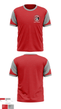 Deerfield High School Cross Country 52839866 Short Sleeve Performance Shirt - 1