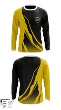 Belton Middle School Warriors Cheer 74765469 Long Sleeve Performance Shirt - 1