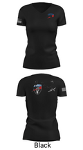 3-172 FiST 6765591 Women's Short Sleeve V-neck Shirt - 28