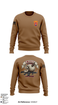 TM 2, B TRP, 3rd SQDN, 3 SFAB 94880157 Crew Neck Sweatshirt - 3