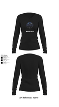 Busch Latte 70590325 Women's Long Sleeve V-neck Shirt - 22