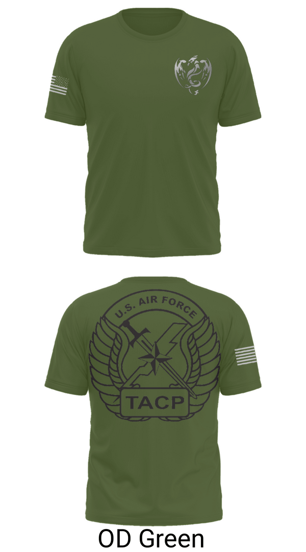 Old School Cotton Feel Shirt, 18th Air Support Operations Group, Air Force, Teamtime, Team time, sublimation, custom sports apparel, team uniforms, spirit wear, spiritwear, sports uniforms, custom shirts, team store, custom team store, fundraiser sports, apparel fundraiser