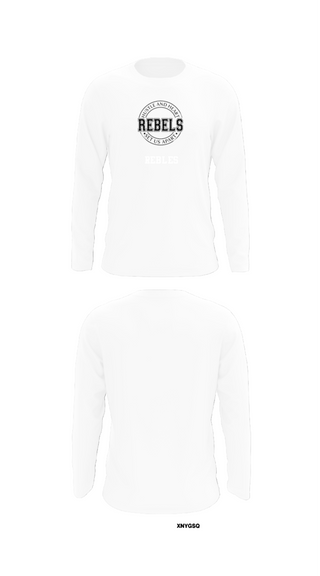 Long Sleeve Performance Shirt, REBLES, Men's Basketball, Teamtime, Team time, sublimation, custom sports apparel, team uniforms, spirit wear, spiritwear, sports uniforms, custom shirts, team store, custom team store, fundraiser sports, apparel fundraiser