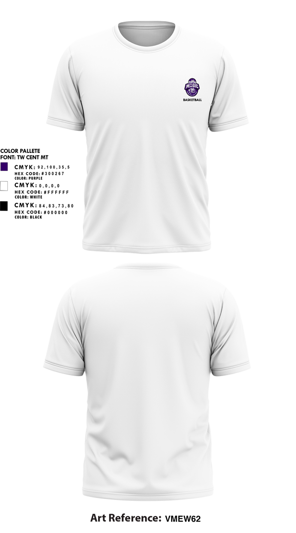 Short Sleeve Performance Shirt, Northwest Magic Basketball, Women's Basketball, Teamtime, Team time, sublimation, custom sports apparel, team uniforms, spirit wear, spiritwear, sports uniforms, custom shirts, team store, custom team store, fundraiser sports, apparel fundraiser