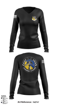 374 Airlift Wing 4481775 Women's Long Sleeve V-neck Shirt - 1