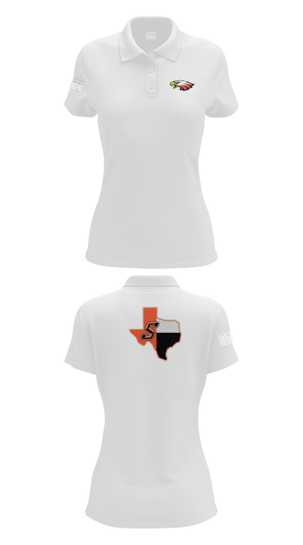 Womens Short Sleeve Performance Polo, Sanderson High School Football, Football, Teamtime, Team time, sublimation, custom sports apparel, team uniforms, spirit wear, spiritwear, sports uniforms, custom shirts, team store, custom team store, fundraiser sports, apparel fundraiser