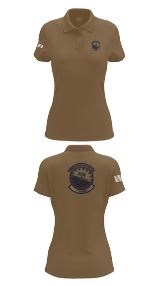 Womens Short Sleeve Performance Polo, 1 SOAMXS, Air Force, Teamtime, Team time, sublimation, custom sports apparel, team uniforms, spirit wear, spiritwear, sports uniforms, custom shirts, team store, custom team store, fundraiser sports, apparel fundraiser