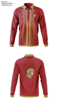 Charleston High School Golf 68325325 Long Sleeve Performance Polo - 41