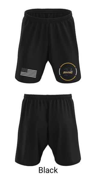 Athletic Shorts With Pockets, Wren Middle School Cheer, Cheer, Teamtime, Team time, sublimation, custom sports apparel, team uniforms, spirit wear, spiritwear, sports uniforms, custom shirts, team store, custom team store, fundraiser sports, apparel fundraiser