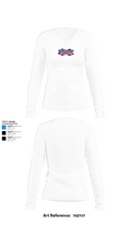 Sweet Thangs 50836964 Women's Long Sleeve V-neck Shirt -1 15
