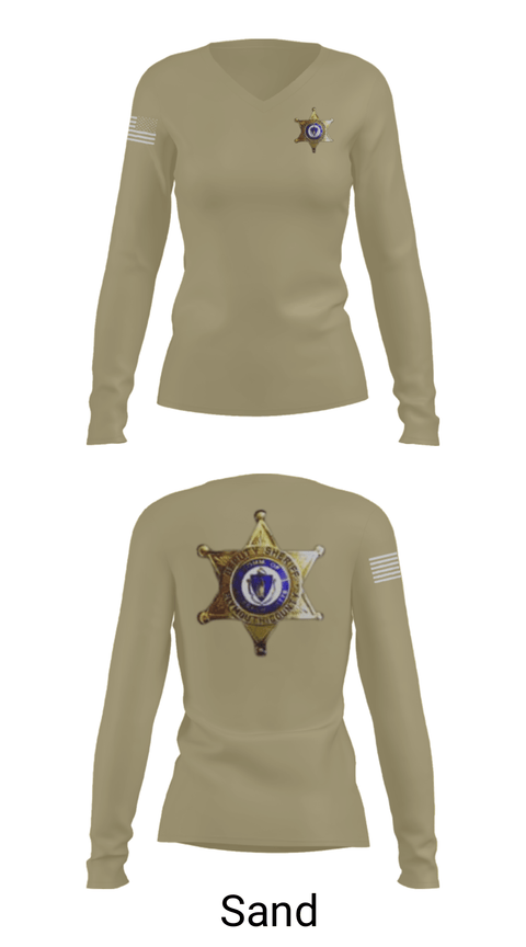 Women's Long Sleeve Vneck Shirt, ICE, , Teamtime, Team time, sublimation, custom sports apparel, team uniforms, spirit wear, spiritwear, sports uniforms, custom shirts, team store, custom team store, fundraiser sports, apparel fundraiser