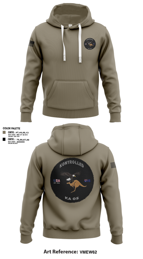 Hoodie, Kontrolled Kaos, , Teamtime, Team time, sublimation, custom sports apparel, team uniforms, spirit wear, spiritwear, sports uniforms, custom shirts, team store, custom team store, fundraiser sports, apparel fundraiser