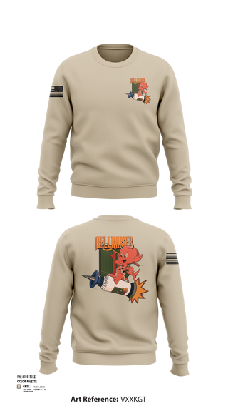 Crew Neck Sweatshirt, Hellraiser, , Teamtime, Team time, sublimation, custom sports apparel, team uniforms, spirit wear, spiritwear, sports uniforms, custom shirts, team store, custom team store, fundraiser sports, apparel fundraiser