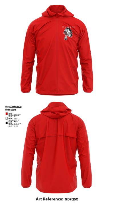 Kootenai Junior High School 56745665 Windbreaker - 2