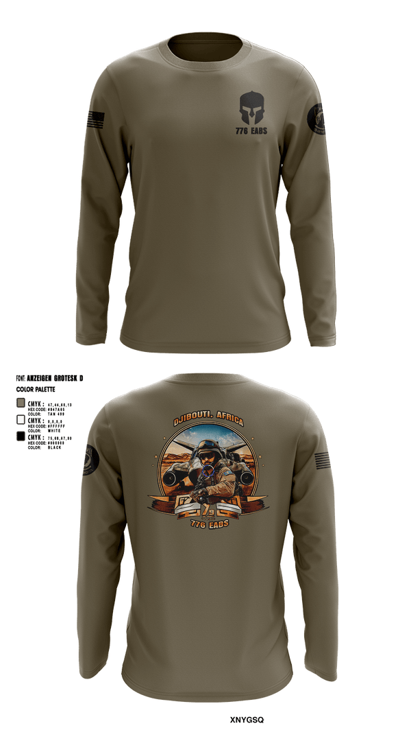 Long Sleeve Performance Shirt, 776 EABS, Air Force, Teamtime, Team time, sublimation, custom sports apparel, team uniforms, spirit wear, spiritwear, sports uniforms, custom shirts, team store, custom team store, fundraiser sports, apparel fundraiser
