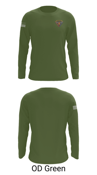 Long Sleeve Performance Shirt, Bravo Company  642nd ASC, , Teamtime, Team time, sublimation, custom sports apparel, team uniforms, spirit wear, spiritwear, sports uniforms, custom shirts, team store, custom team store, fundraiser sports, apparel fundraiser