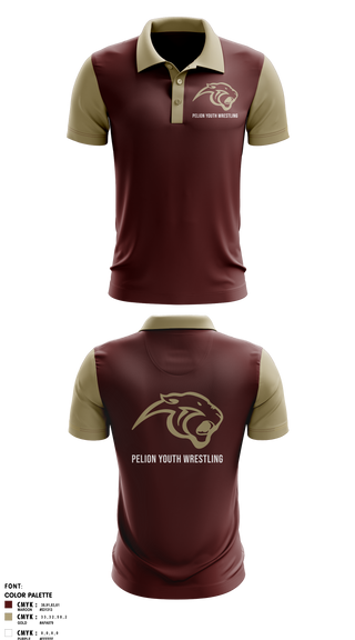 Short Sleeve Performance Polo, Pelion Youth Wrestling, Wrestling, Teamtime, Team time, sublimation, custom sports apparel, team uniforms, spirit wear, spiritwear, sports uniforms, custom shirts, team store, custom team store, fundraiser sports, apparel fundraiser