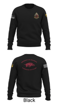 University of Arkansas Army ROTC - Razorback Battalion 15416563 Crew Neck Sweatshirt - 25