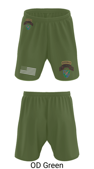 2nd Battalion 75th Ranger Regiment 36081201 Athletic Shorts With Pockets - 49