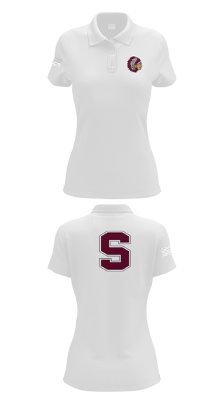 Womens Short Sleeve Performance Polo, Stillwater Central High School Band, Spirit Store, Teamtime, Team time, sublimation, custom sports apparel, team uniforms, spirit wear, spiritwear, sports uniforms, custom shirts, team store, custom team store, fundraiser sports, apparel fundraiser