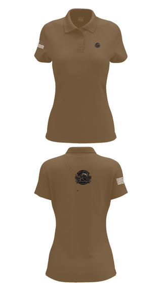 Womens Short Sleeve Performance Polo, VAQ-131, Navy, Teamtime, Team time, sublimation, custom sports apparel, team uniforms, spirit wear, spiritwear, sports uniforms, custom shirts, team store, custom team store, fundraiser sports, apparel fundraiser