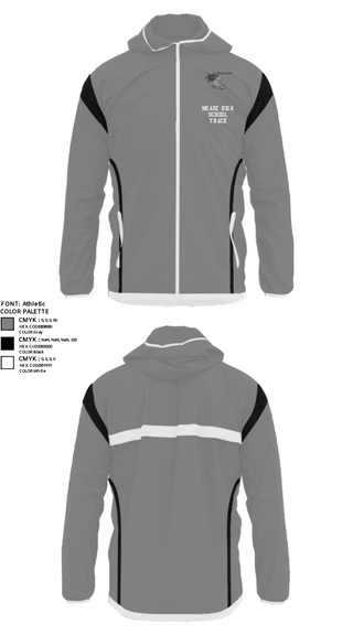 Windbreaker, Meade High School Track, Track & Field, Teamtime, Team time, sublimation, custom sports apparel, team uniforms, spirit wear, spiritwear, sports uniforms, custom shirts, team store, custom team store, fundraiser sports, apparel fundraiser