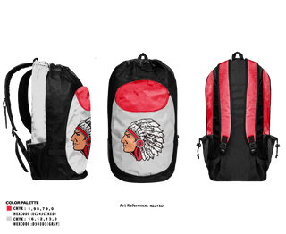 Gear Bag, County Line Junior High School Cross Country, Cross Country, Teamtime, Team time, sublimation, custom sports apparel, team uniforms, spirit wear, spiritwear, sports uniforms, custom shirts, team store, custom team store, fundraiser sports, apparel fundraiser