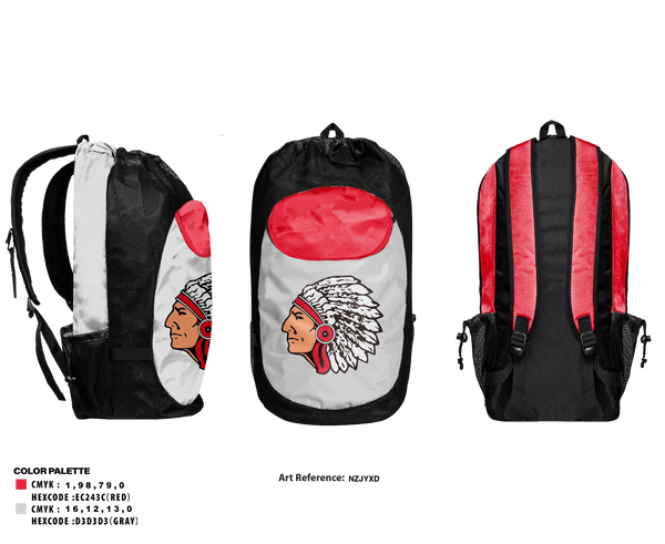 Gear Bag, County Line Junior High School Cross Country, Cross Country, Teamtime, Team time, sublimation, custom sports apparel, team uniforms, spirit wear, spiritwear, sports uniforms, custom shirts, team store, custom team store, fundraiser sports, apparel fundraiser
