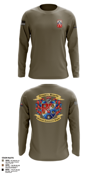 Long Sleeve Performance Shirt, 16th Sustainment Brigade, Army, Teamtime, Team time, sublimation, custom sports apparel, team uniforms, spirit wear, spiritwear, sports uniforms, custom shirts, team store, custom team store, fundraiser sports, apparel fundraiser