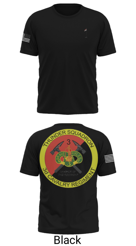 Short Sleeve Performance Shirt, 3rd Cavalry Regiment, Army, Teamtime, Team time, sublimation, custom sports apparel, team uniforms, spirit wear, spiritwear, sports uniforms, custom shirts, team store, custom team store, fundraiser sports, apparel fundraiser