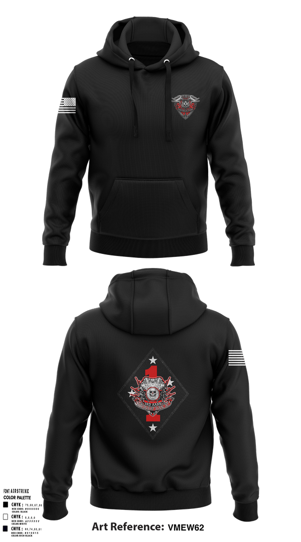 Hoodie, 3rd AABN MTU, Marines, Teamtime, Team time, sublimation, custom sports apparel, team uniforms, spirit wear, spiritwear, sports uniforms, custom shirts, team store, custom team store, fundraiser sports, apparel fundraiser