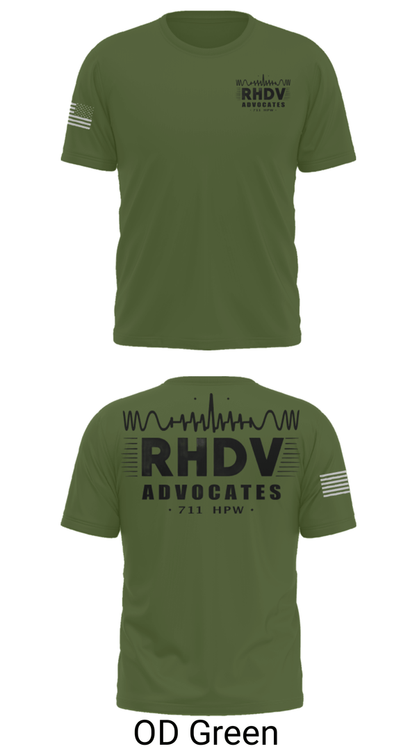 Old School Cotton Feel Shirt, 711 HPW/RHDV, Army, Teamtime, Team time, sublimation, custom sports apparel, team uniforms, spirit wear, spiritwear, sports uniforms, custom shirts, team store, custom team store, fundraiser sports, apparel fundraiser