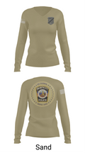 Swampscott Police 55581807 Women's Long Sleeve V-neck Shirt - 92