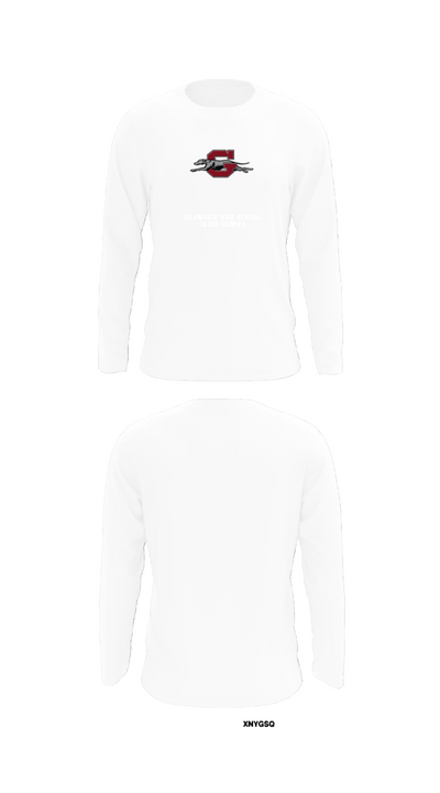 Grandview High School Cross Country 94143685 Long Sleeve Performance Shirt - 8
