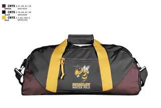 Duffle Bag, Enumclaw High School Water Polo, Water Polo, Teamtime, Team time, sublimation, custom sports apparel, team uniforms, spirit wear, spiritwear, sports uniforms, custom shirts, team store, custom team store, fundraiser sports, apparel fundraiser