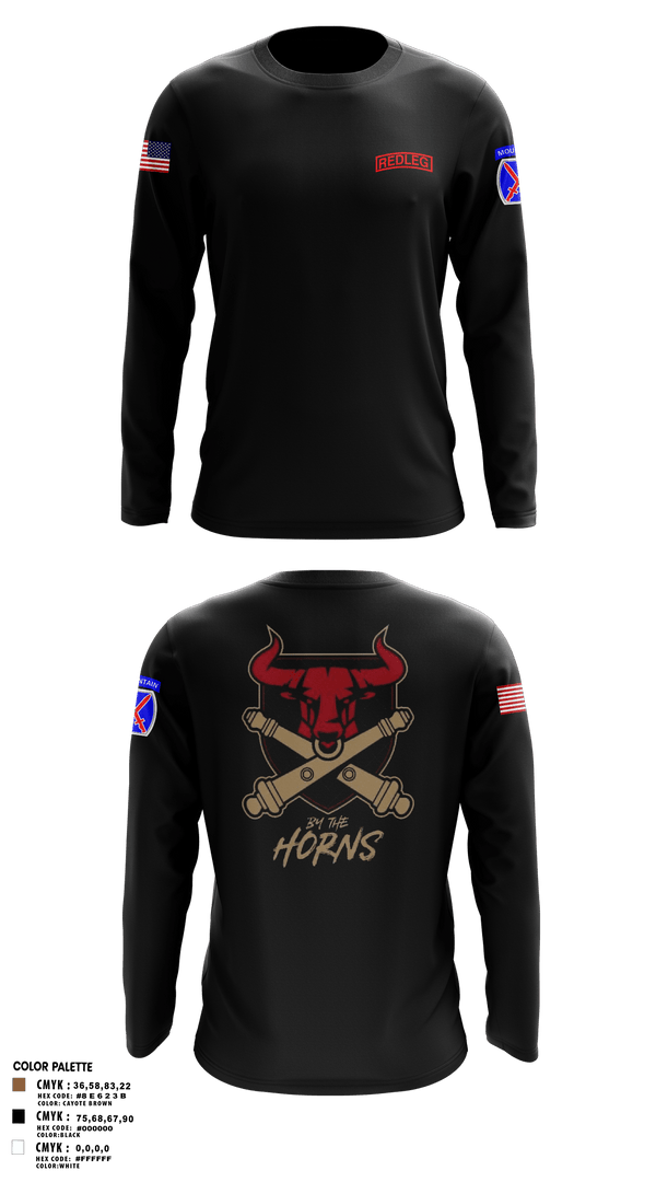 Long Sleeve Performance Polo, BRAVO BULLS, Army, Teamtime, Team time, sublimation, custom sports apparel, team uniforms, spirit wear, spiritwear, sports uniforms, custom shirts, team store, custom team store, fundraiser sports, apparel fundraiser