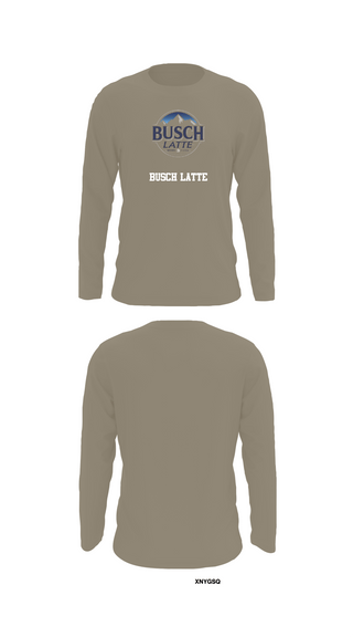 Long Sleeve Performance Shirt, Busch Latte, Army, Teamtime, Team time, sublimation, custom sports apparel, team uniforms, spirit wear, spiritwear, sports uniforms, custom shirts, team store, custom team store, fundraiser sports, apparel fundraiser