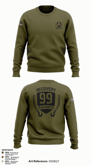Crew Neck Sweatshirt, 137th Echo Company1-137th AV E co, National Guard, Teamtime, Team time, sublimation, custom sports apparel, team uniforms, spirit wear, spiritwear, sports uniforms, custom shirts, team store, custom team store, fundraiser sports, apparel fundraiser