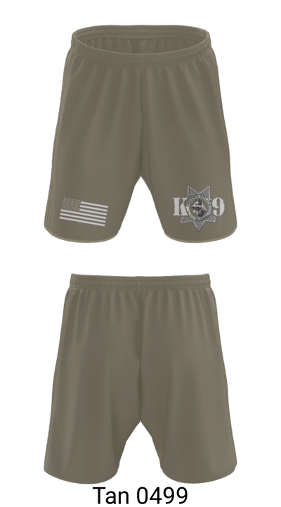 Fresno Police Department K9 Unit 39054818 Athletic Shorts With Pockets - 66